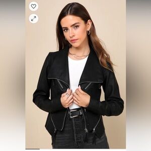 Luluās Vegan Leather Jacket